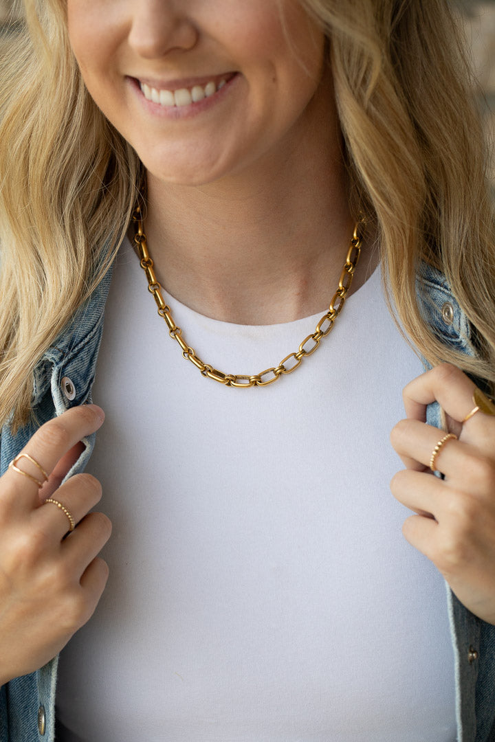 Rounded Box Chain – Every Day Collective Co.
